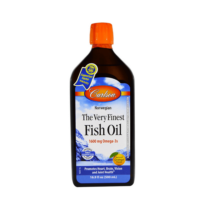 Very Finest Fish Oil Orange Carlson 500ml