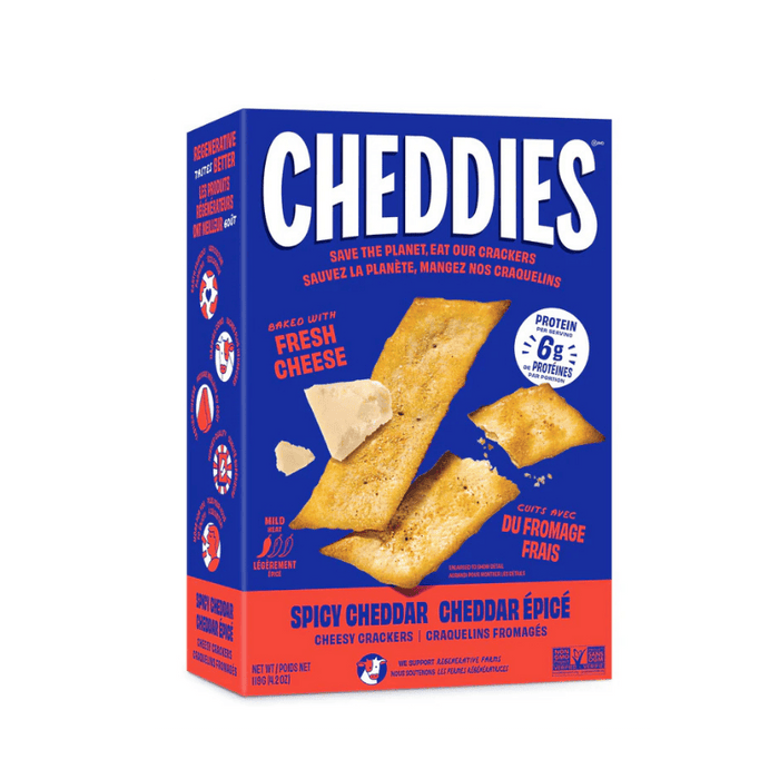 Cheesy Cracker Spicy Cheddar Cheddies 119g