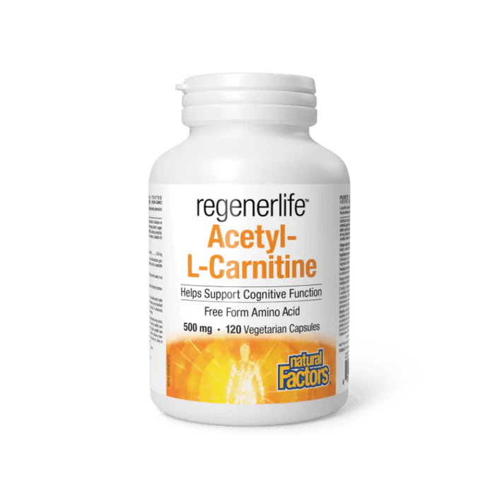 Regenerlife Acetyl-L-Carnitine 500mg Natural Factors 120 Capsules Natural Food Pantry Online Store Regenerlife Acetyl-L-Carnitine 500mg Natural Factors 120 Capsules Natural Food Pantry Online Store