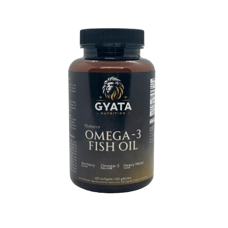 Gyata Nutrition Omega-3 Fish Oil 60 Capsules — Natural Food Pantry ...