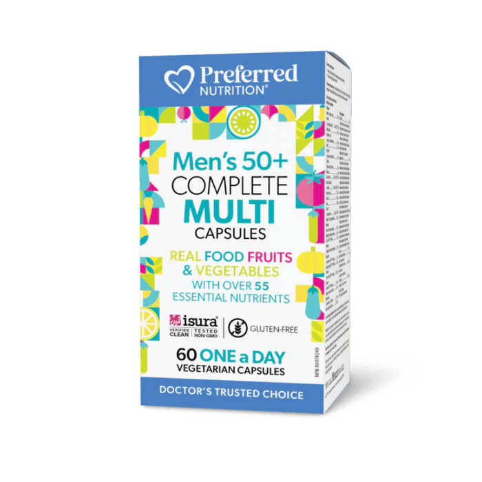 Preferred Nutrition Men's Multi 50+ 60 Capsules