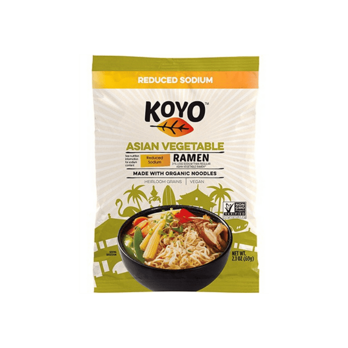 Koyo Ramen Low Sodium Asian Vegetable 60g