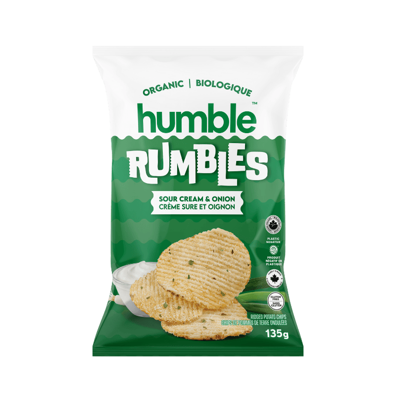 Humble Sour Cream & Onion Rumbles 135g — Natural Food Pantry Online Store