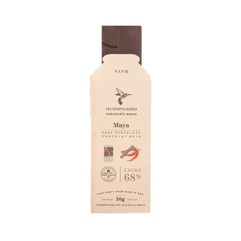 Hummingbird Maya Chocolate Bar 30g — Natural Food Pantry Online Store