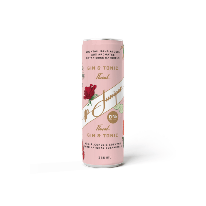 HP Juniper Alcohol Free Cocktail Floral Gin & Tonic 355ml