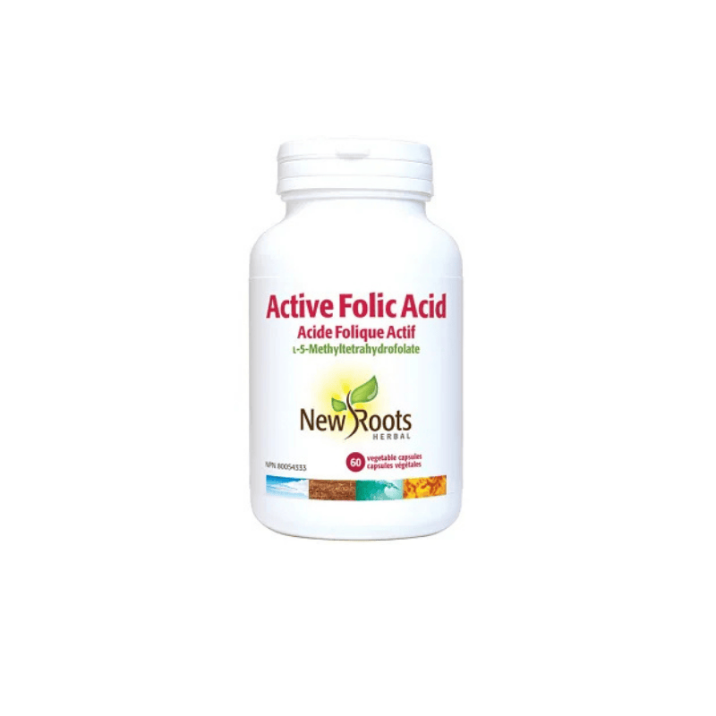 New Roots Active Folic Acid 60 Capsules — Natural Food Pantry Online Store
