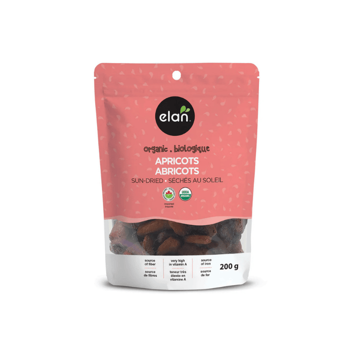 Elan Organic Sun-Dried Apricots 200g