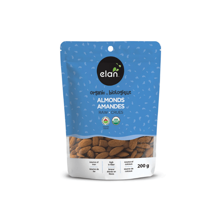 Elan Organic Raw Almonds 200g