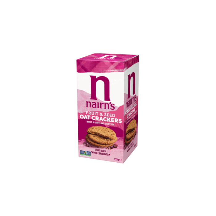 Nairn's Organic Oat Crackers Fruit and Seed