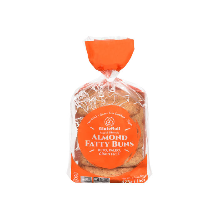 GluteNull Buns Almond Gluten Free Fatty Keto 425g