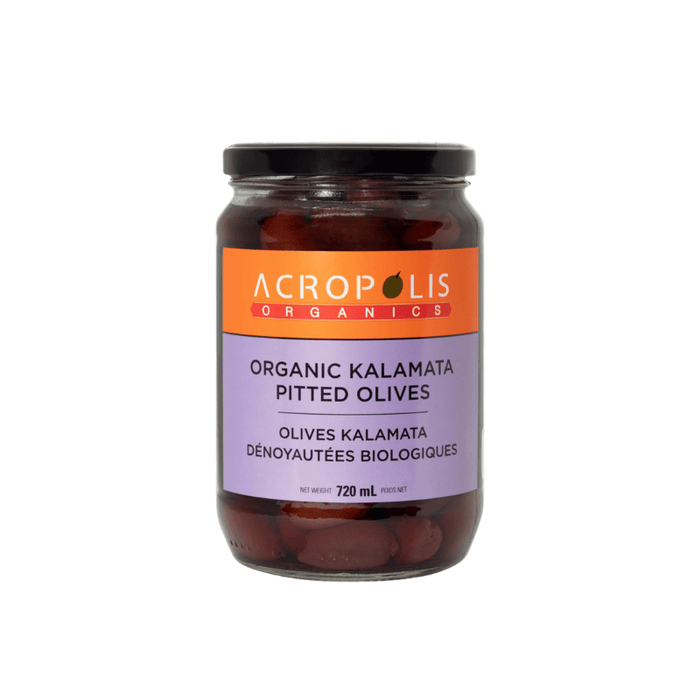 Acropolis Organics Olives Kalamata Pitted 720ml