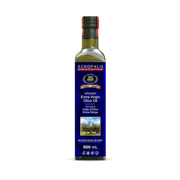 Acropolis Organics Olive Oil Extra Virgin Organic 500 ML