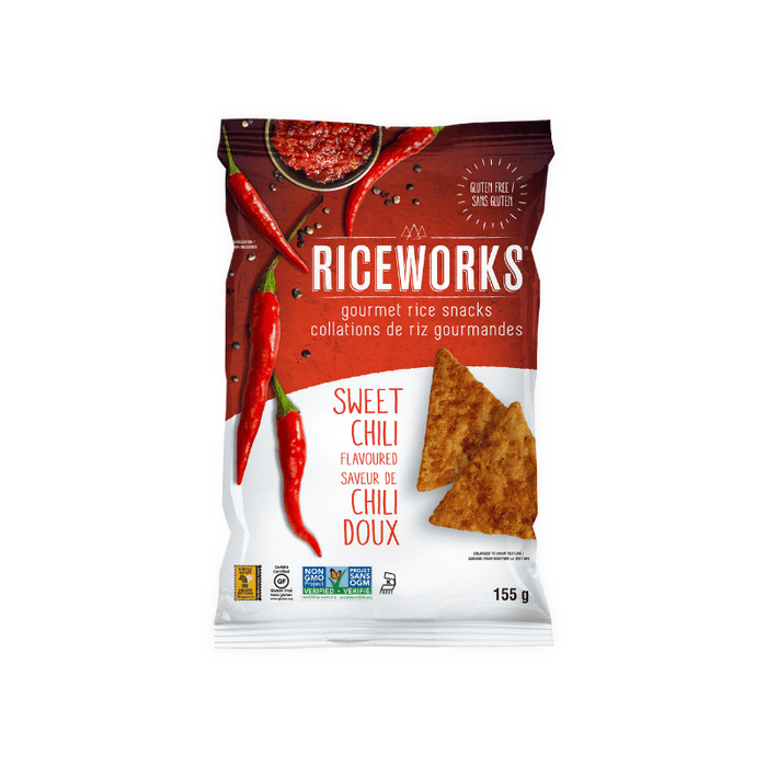 Riceworks Sweet Chili Snacks 155g