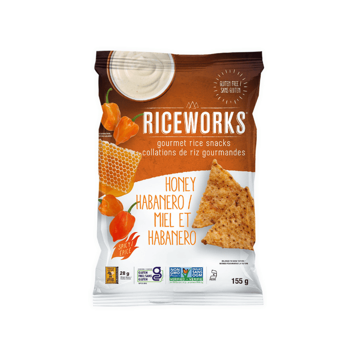 Riceworks Honey Habanero Snacks 155g