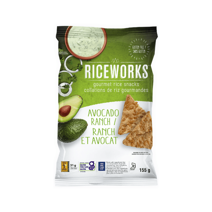 Riceworks Avocado Ranch Snacks 155g