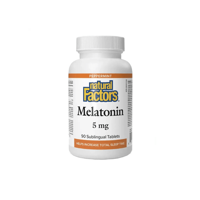 Natural Factors Melatonin 5Mg 90 Sublingual Tablets