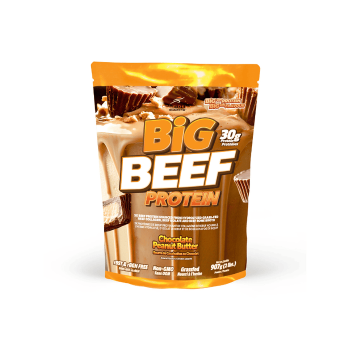 Confident Big Beef Protein Chocolate Peanut Butter 907g