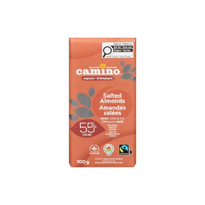 December Promo Camino Chocolate Bars