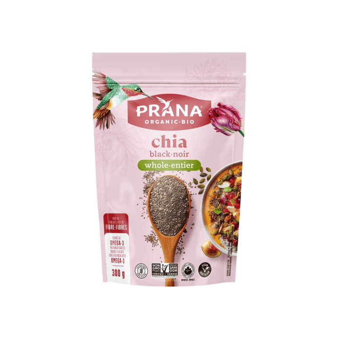 Prana Chia Seeds Whole Black 300g