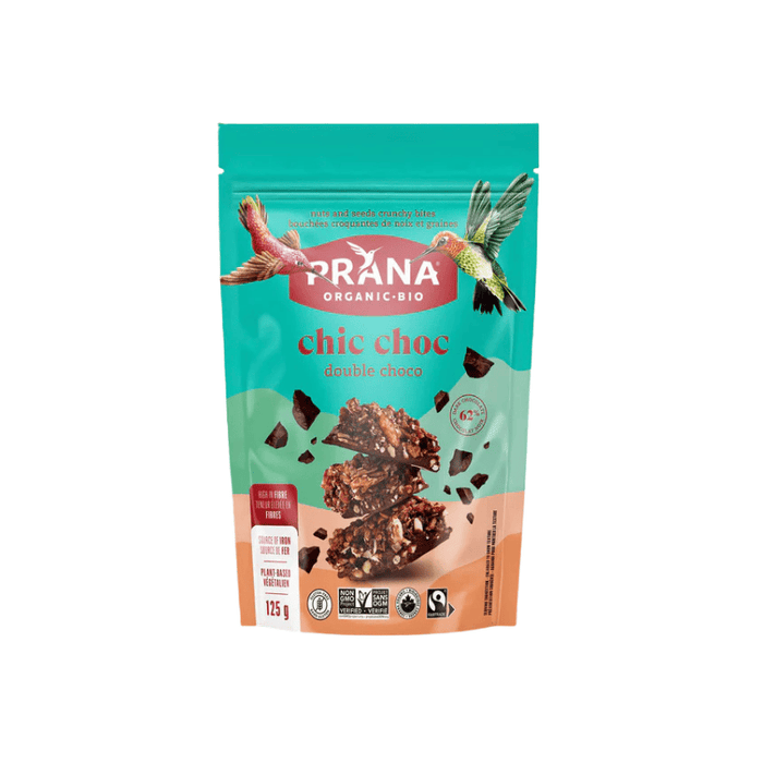 Prana Chic Choc Double Chocolate 125g