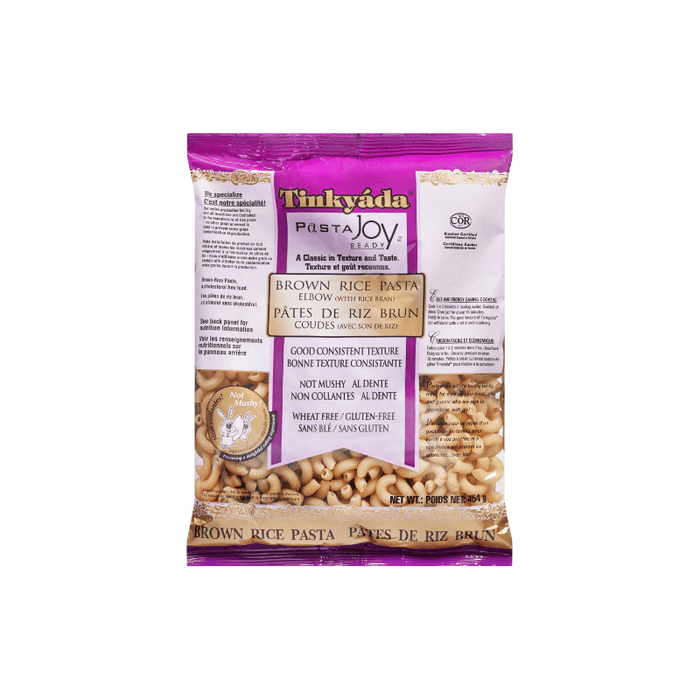 Tinkyada Gluten-Free Brown Rice Elbows 454g
