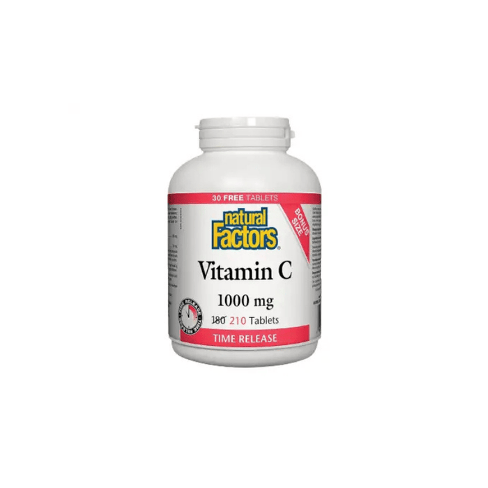 Natural Factors Vitamin C 1000Mg 210 Tablets