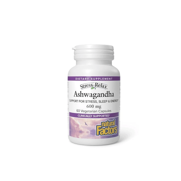 Natural Factors Stress Relax Ashwagandha 60 Vcaps