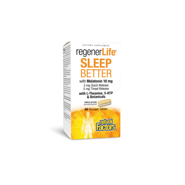 Natural Factors Regenerlife Sleep Better 60Tablets
