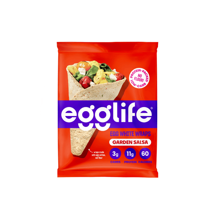 Egglife Wraps White Garden Salsa 168g