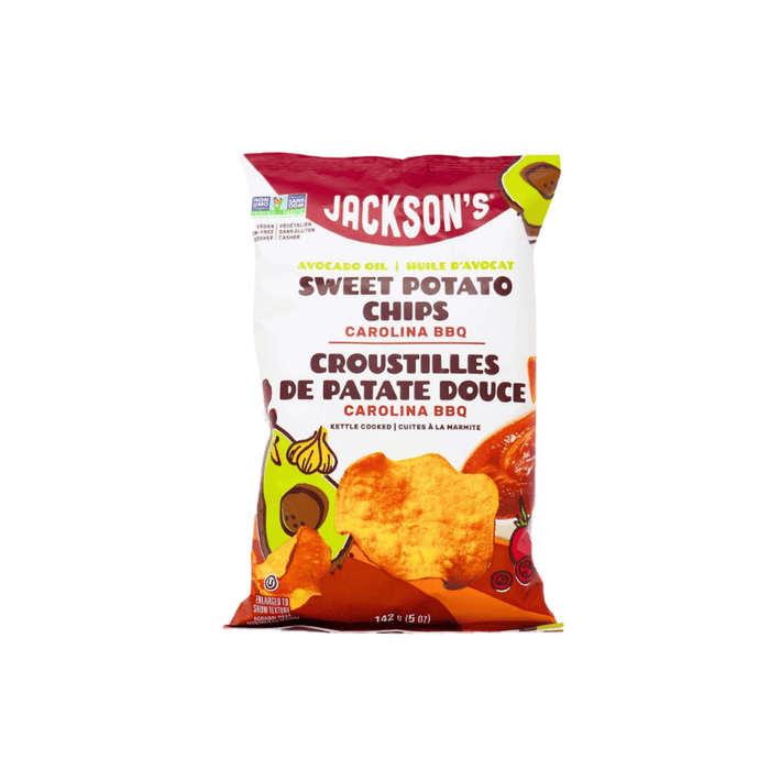 Jackson's Sweet Potato Chips Carolina BBQ 142g