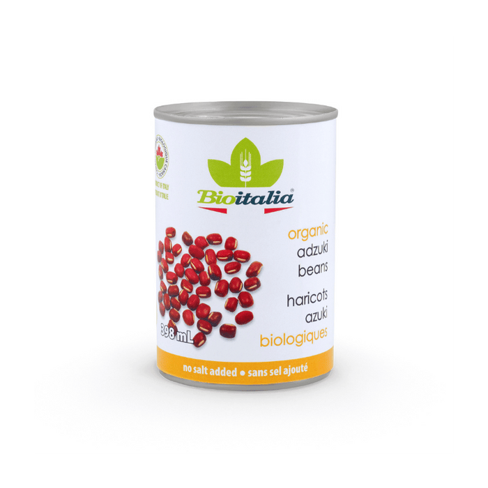 Organic Adzuki Beans Bioitalia 398ml