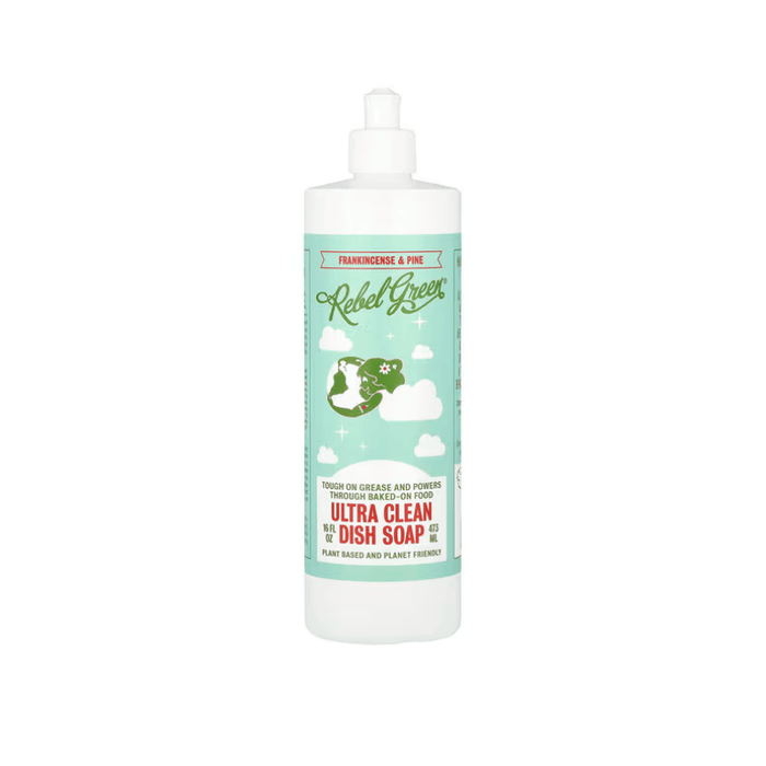 Rebel Green Dish Soap Frankincense Pine 473ml