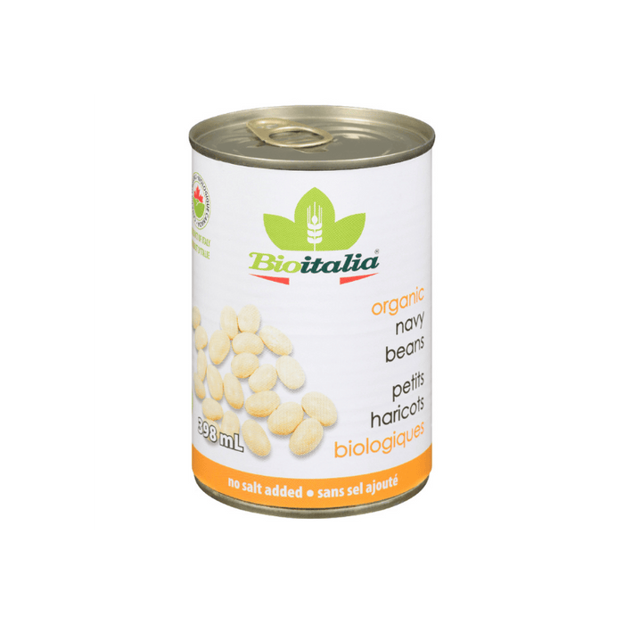 Organic Navy Beans Bioitalia 398ml