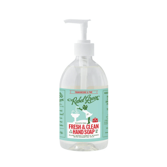 Rebel Green Hand Soap Frankincense Pine 354ml