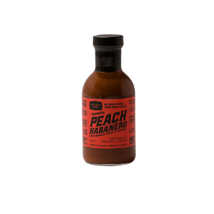 County Fare Barbeque Sauce Peach Habanero 350ml