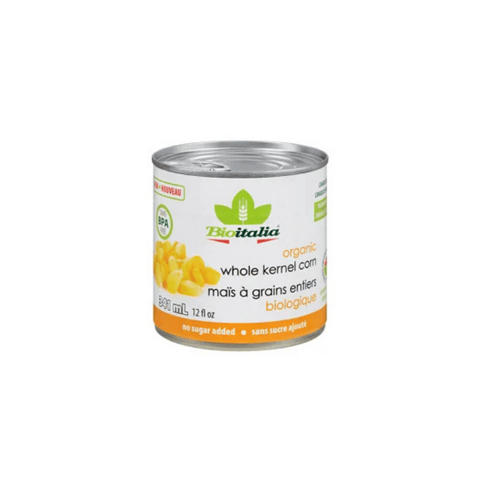 Whole Kernal Corn Bioitalia 341ml