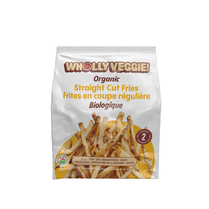 Straight Cut Fries Wholly Veggie 425g