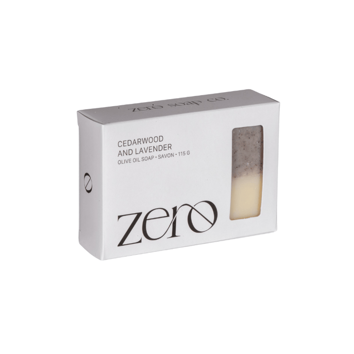 Zero Soap Cedarwood And Lavender 115g