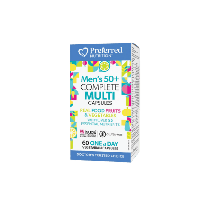 Men's Multi 50+ Preferred Nutrition 60 Capsules