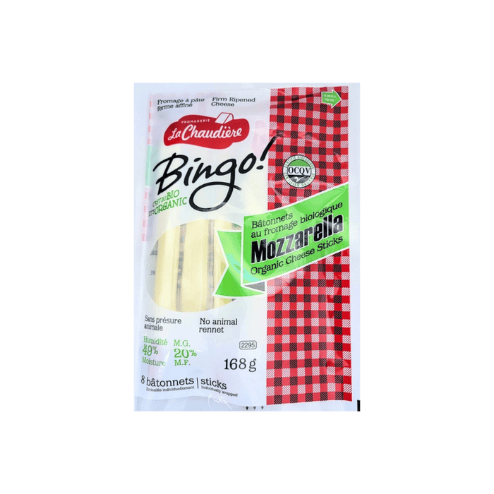 Bingo Mozzarella Cheese Sticks 168g