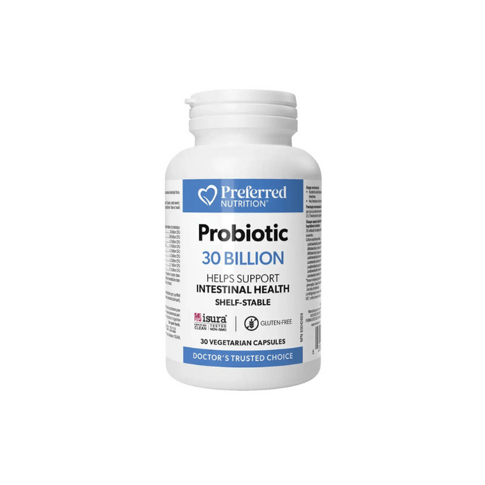 30 Billion Probiotic Preferred Nutrition 30 Capsules