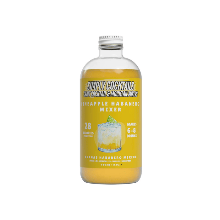 Simply Cocktails Mixer Pineapple Habanero 480ml