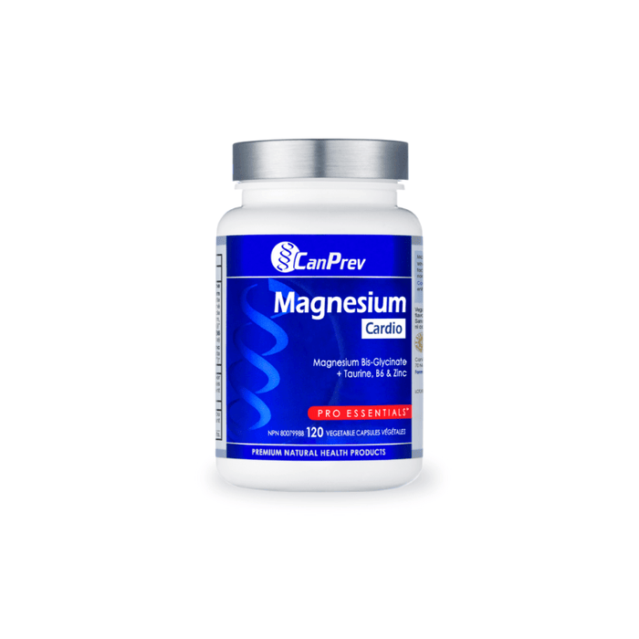Canprev Cardio Magnesium Taurine B6 Zinc 120 Capsules