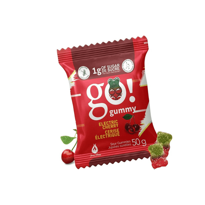 Go Nutrition Gummies Electric Cherry 50g