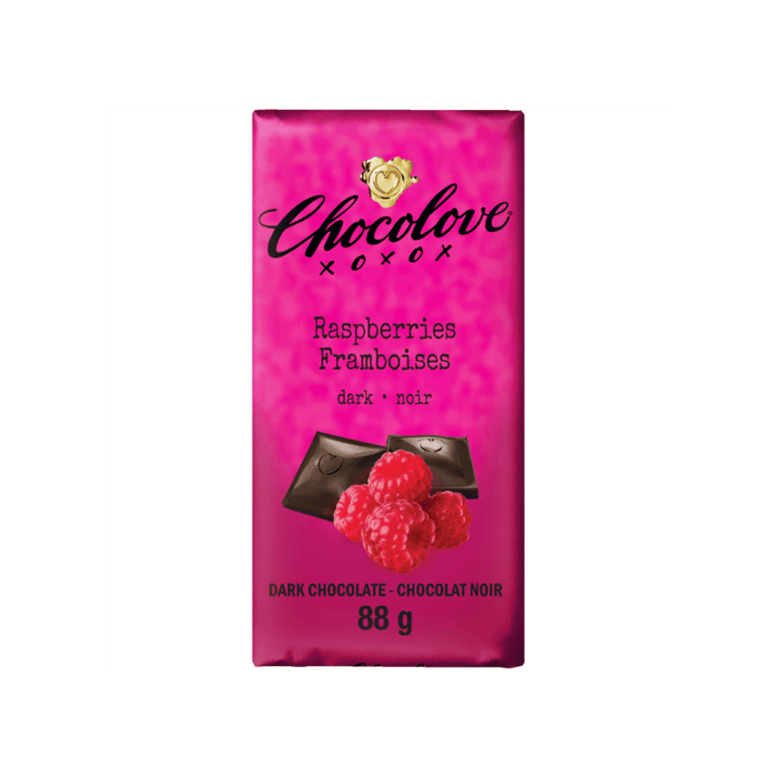 Raspberry Dark Chocolate Bar Chocolove 88g