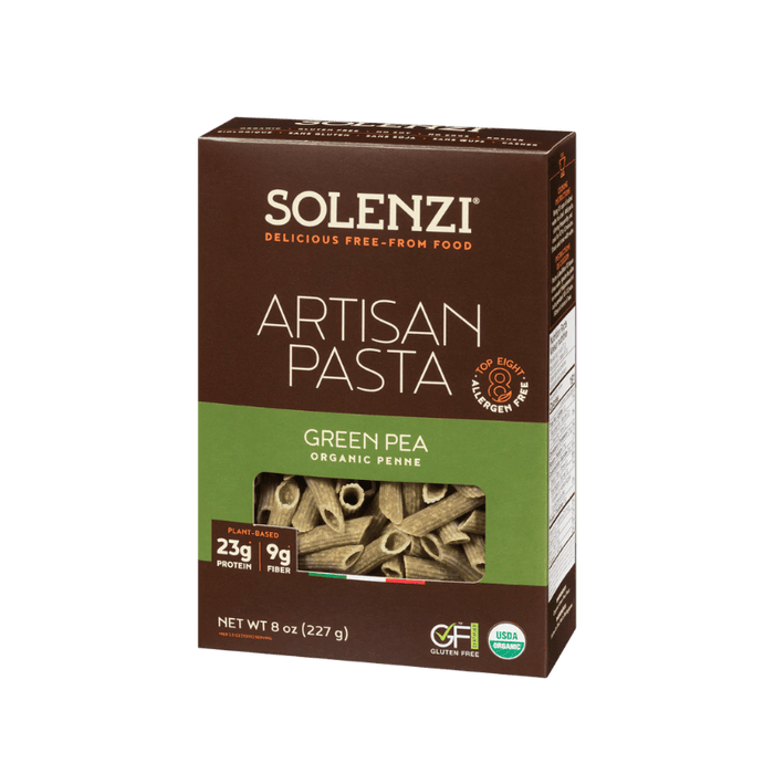 Green Pea Penne Solenzi Foods 227g