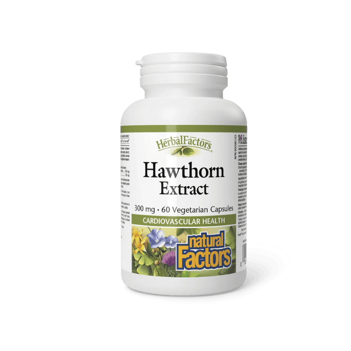 Hawthorn Extract 300mg Natural Factors 60 Capsules