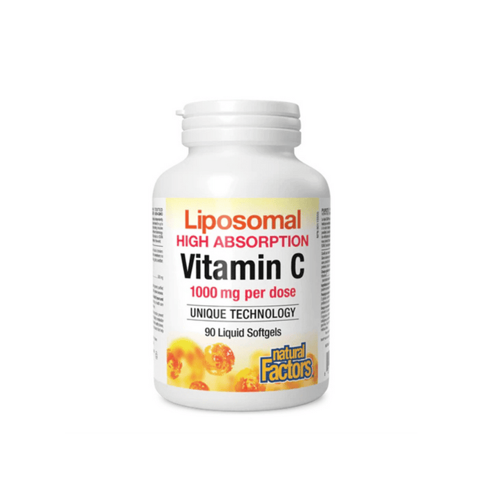 Liposomal Vitamin C 1000mg Natural Factors 90 Softgels