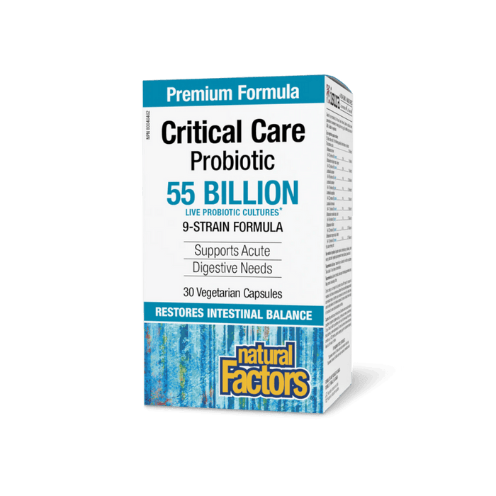 Critical Care Probiotic 55 Billion Natural Factors 30 Capsules