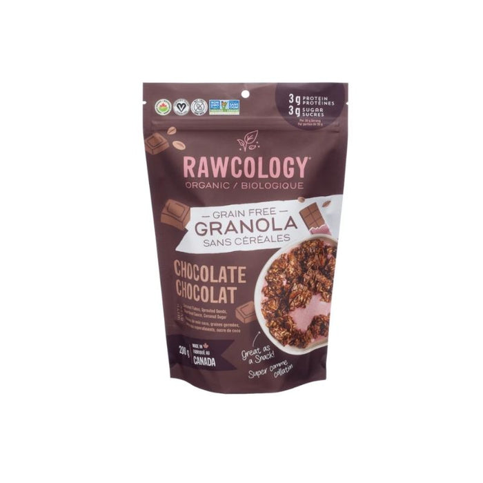 Rawcology Gluten Free Granola Chocolate 200g